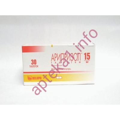 Арипразол (Арип МТ) таблетки 15 мг №60