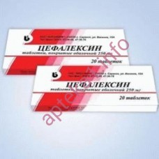 Цефалексин таблетки 250 мг №10