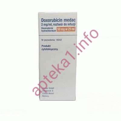 Доксорубицин Медак 100 мг флакон №1