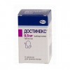 Достинекс таблетки 0,5 мг №1 (срок)